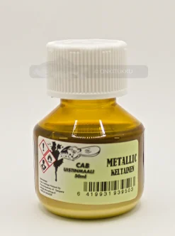 Cab Metallic Keltainen 50ml