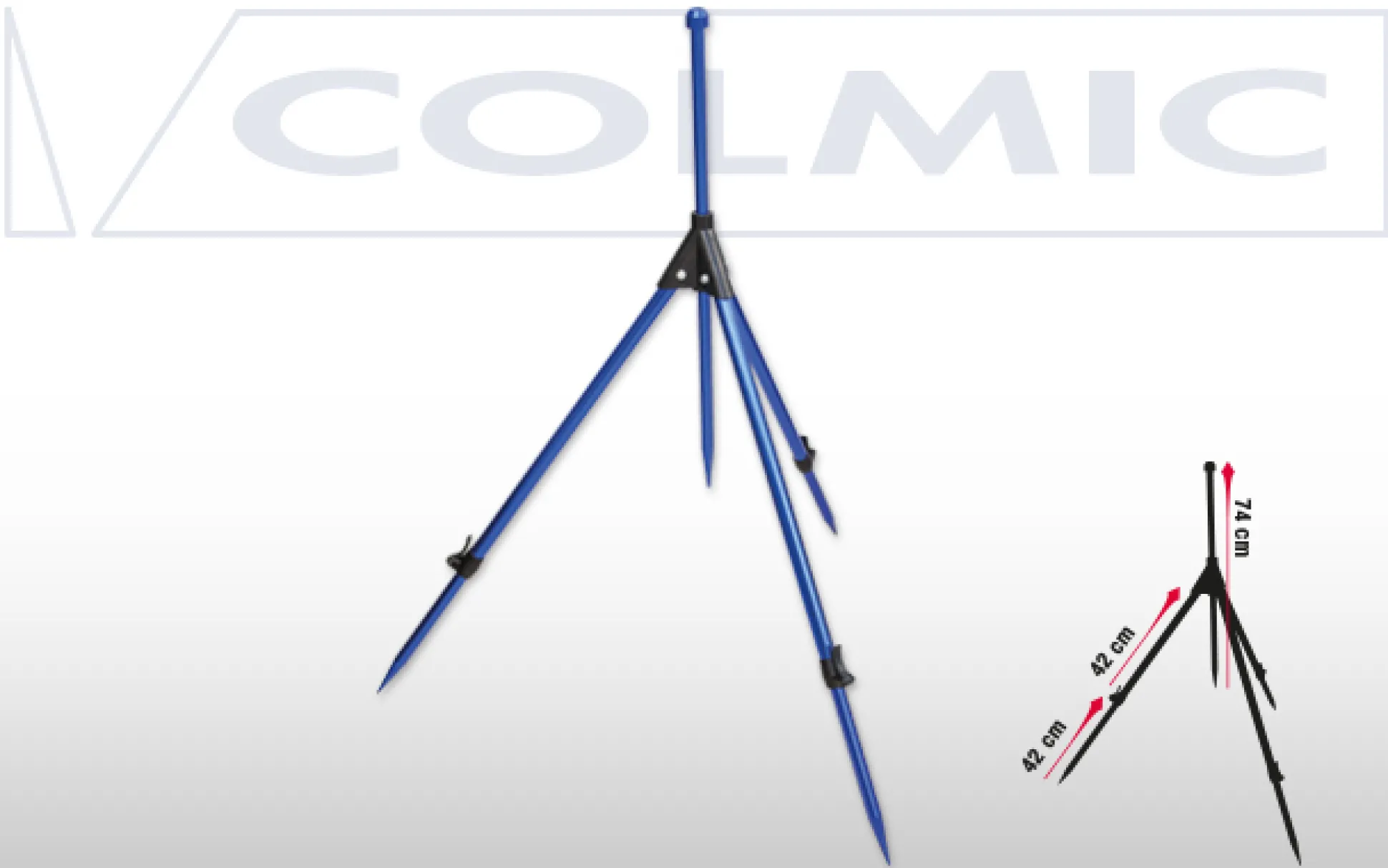 Colmic Blue Flash kolmijalka