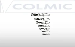 Colmic kuulalaakerileikari turvalukolla koko 6 5kpl