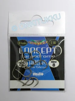 Gerardix 201 Barbless #8 10kpl