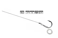 Hikara Method feeder rig Select ring #12 0,22mm 10cm 5kpl