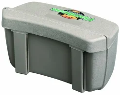 Iso harmaa toukkarasia vyökiinnikkeellä