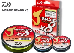 J-Braid Grand X8 Chartreuse 0,06mm 19,5kg 135m