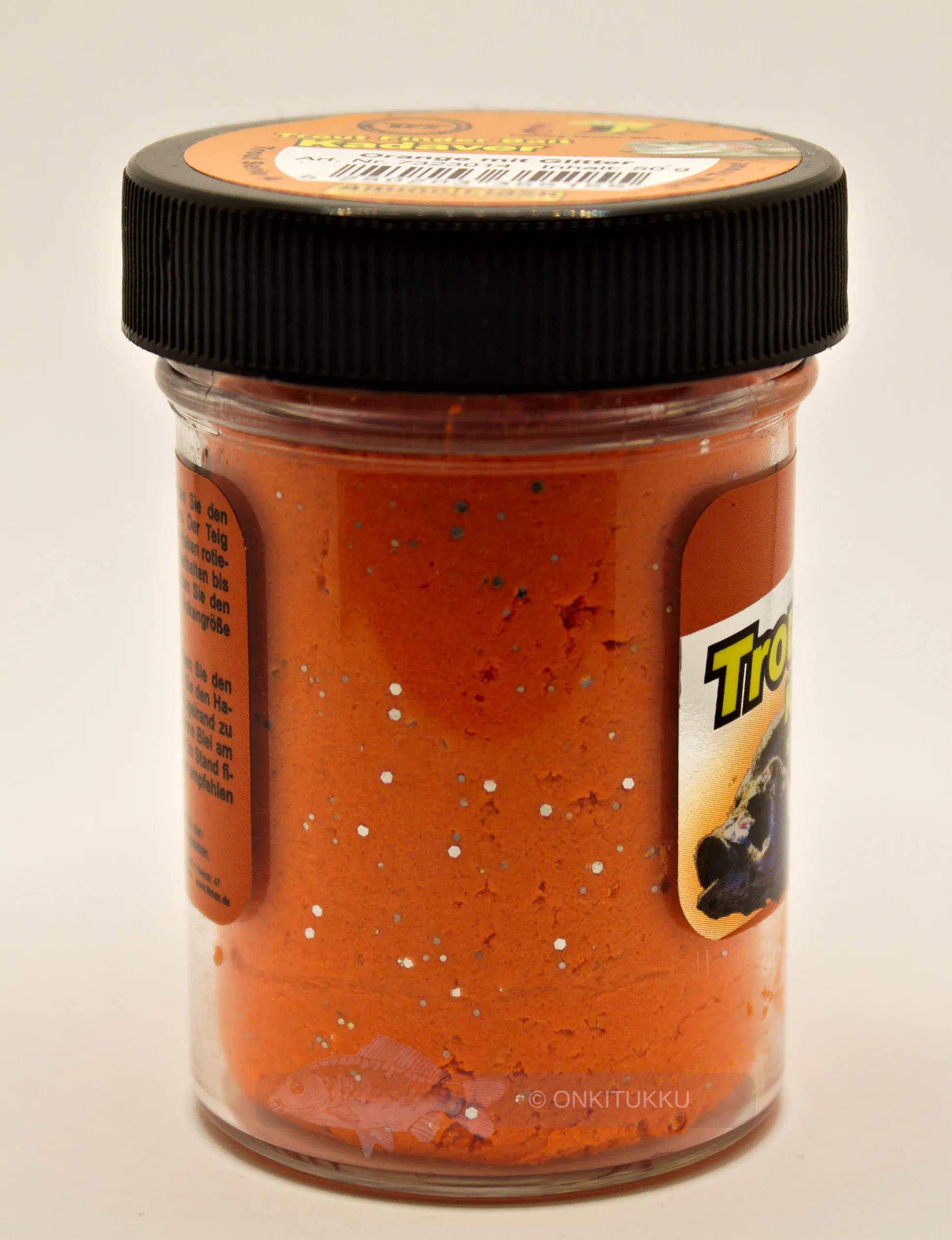 Kirjolohitahna pilaantunut kala oranssi Carcass Glitter