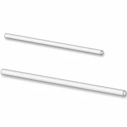 Kirkas muoviputki 1,4mm 10cm 10kpl