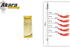 Kujira Sea System #5/0 198cm Hehku mustekala litka