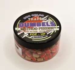 Method feeder Dumbels Pop-up Strawberry/cream, mansikka/kerma 8-10mm 30g