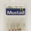 Mustad Kolmihaarakoukku bucktail #4 5kpl