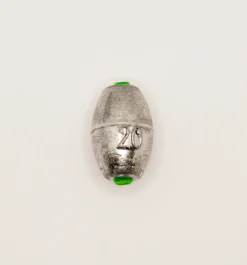 Oliivinmuotoinen liukupaino 15g 5kpl