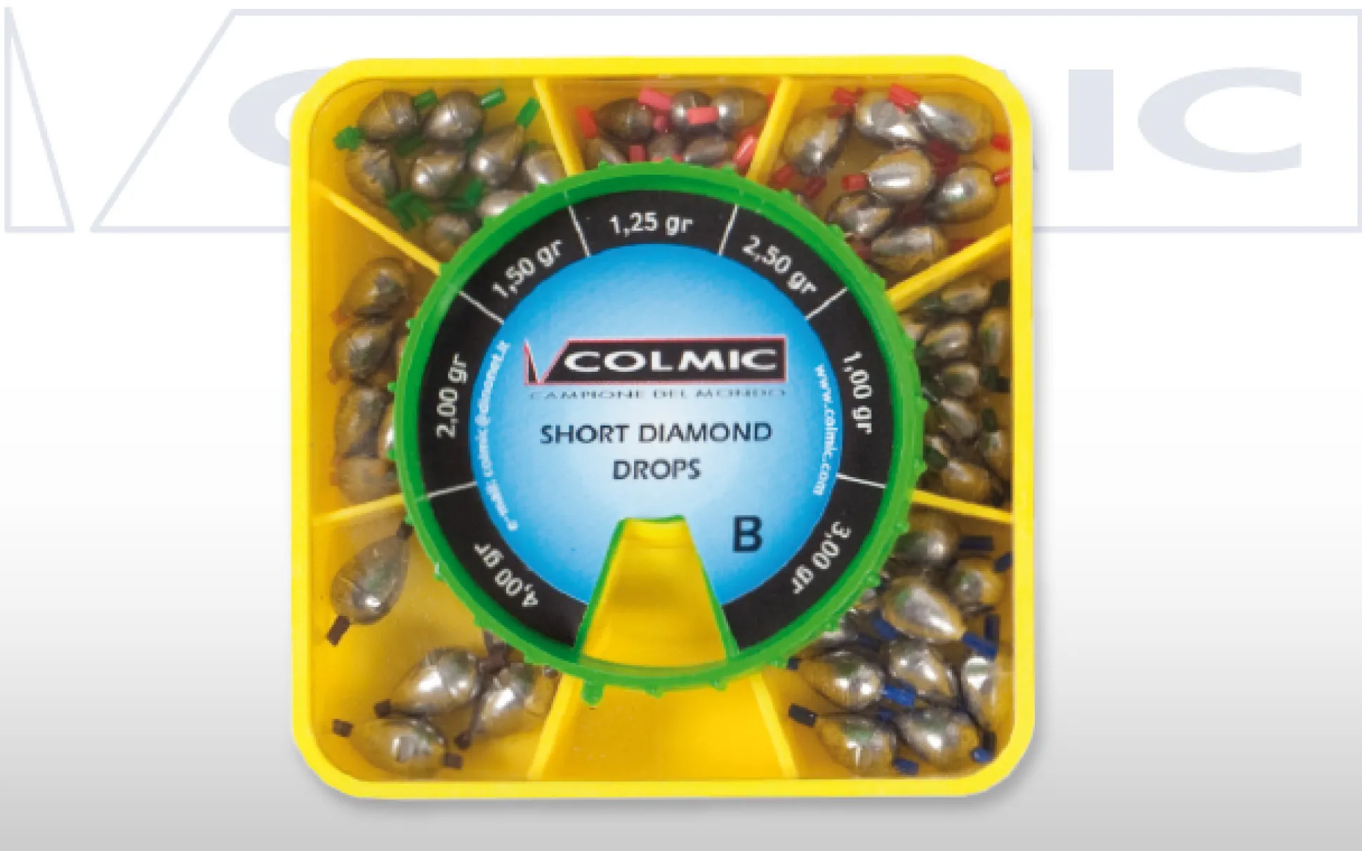 Olivettirasia pieni, keskikoot