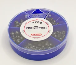 Pehmeä hauli rasiassa 0,5g-2g 5 eri kokoa 170g