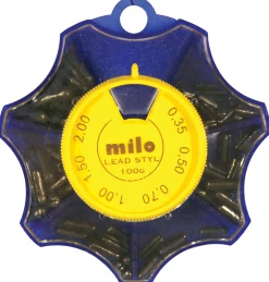 Pehmeä kapselin muotoinen paino rasiassa 0,5g-3g 6 eri kokoa 100g