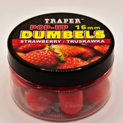 Pop-up Dumbels Strawberry mansikka 16mm 40g