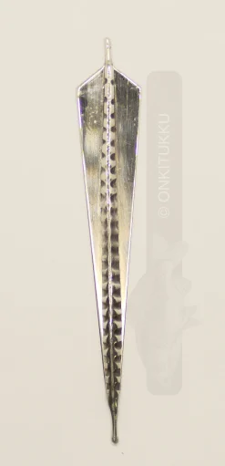 Saku luikuri 77mm Hopea