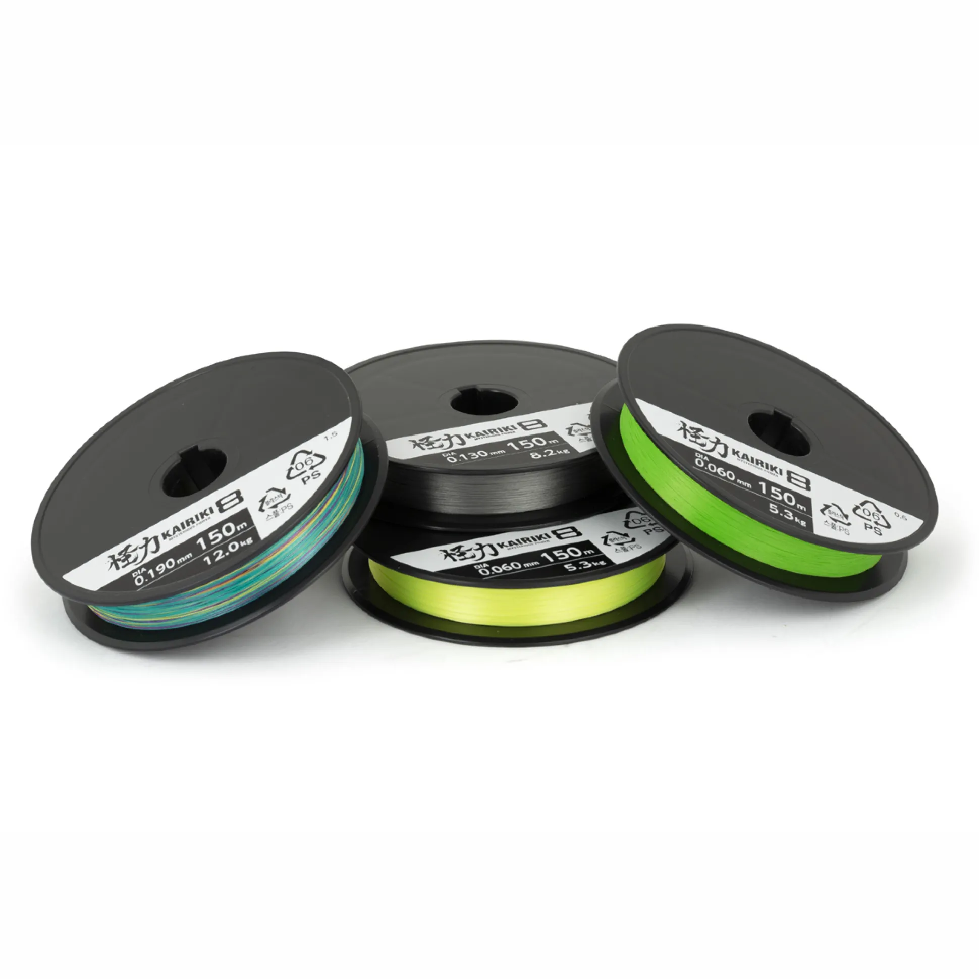 Shimano Kairiki 8x 150m 0,13mm 8,2kg keltainen