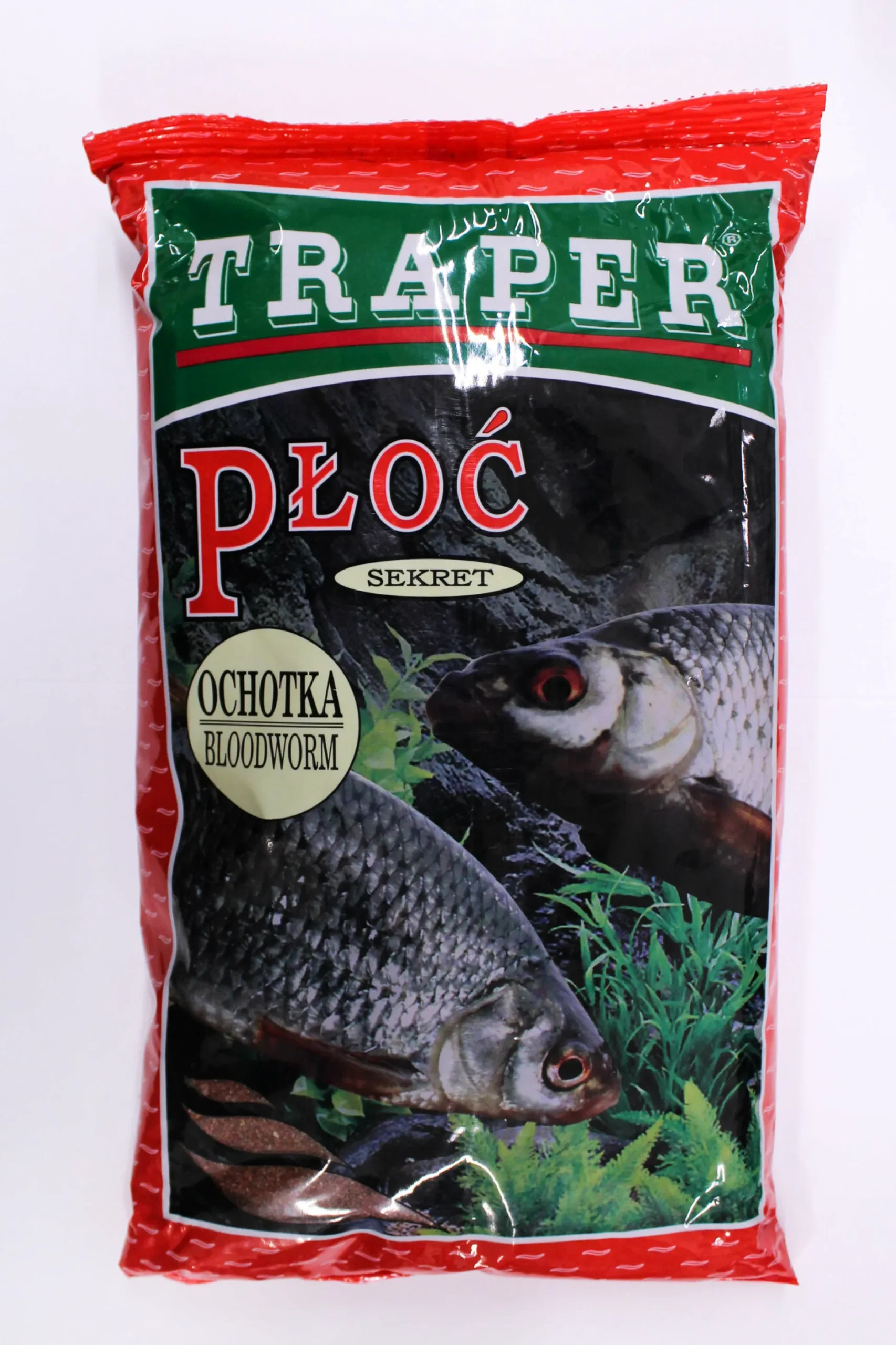 Traper punainen särkimäski kuivatulla surviaisentoukalla 1kg