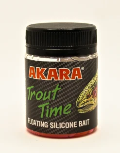 Trout time hajustettu kelluva toukkajigi pinkki 33mm 12kpl