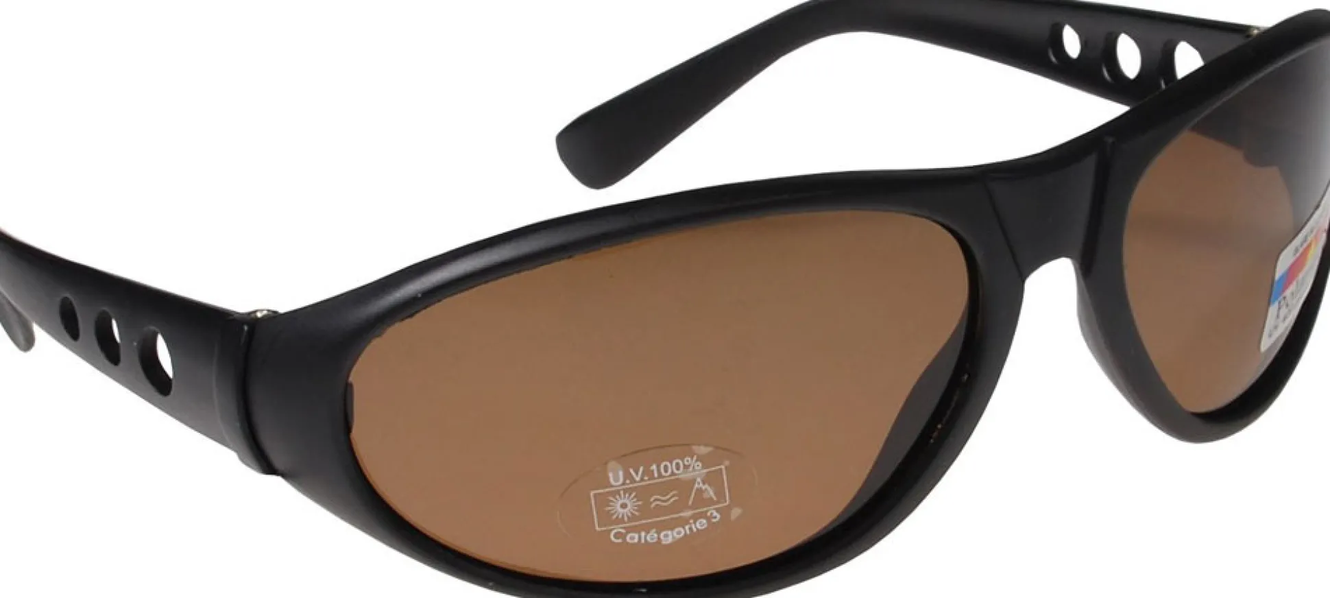 UV 400 polarisoidut aurinkolasit ruskeat linssit