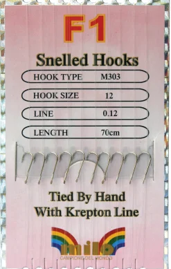 Valmisperuke F1 M303 #18 0,12mm 10kpl